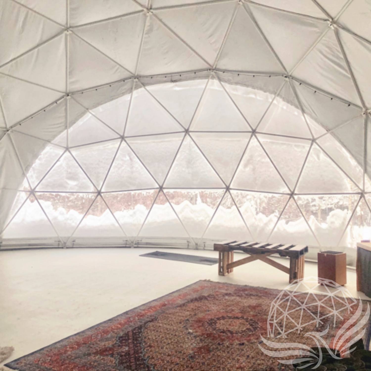 33ft / 10m / 785 sqft All Season Glamping Dome
