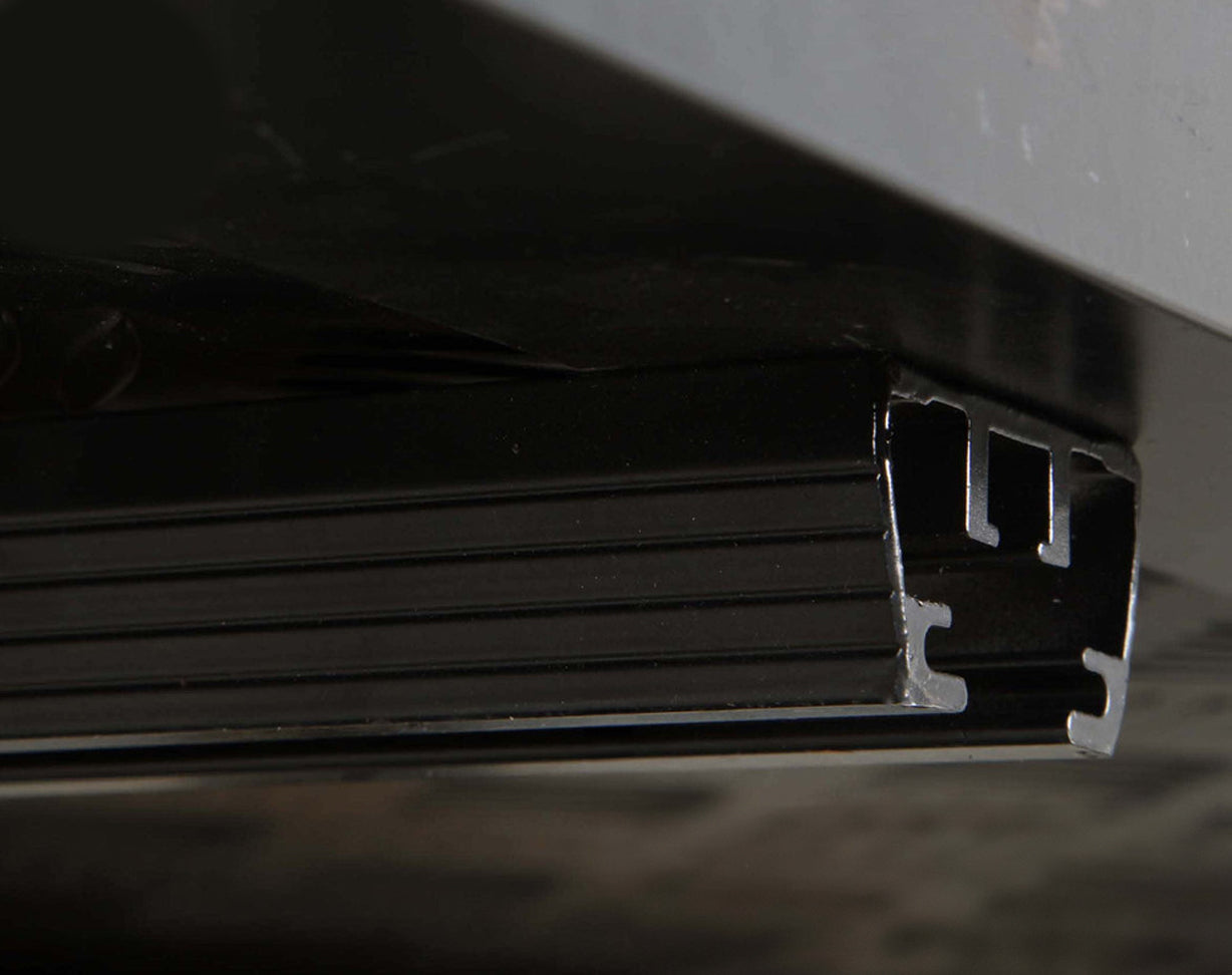 HD Bushveld IV - 4 Person Cantilever Hard Shell Rooftop Tent Grey Body & Tan Rainfly