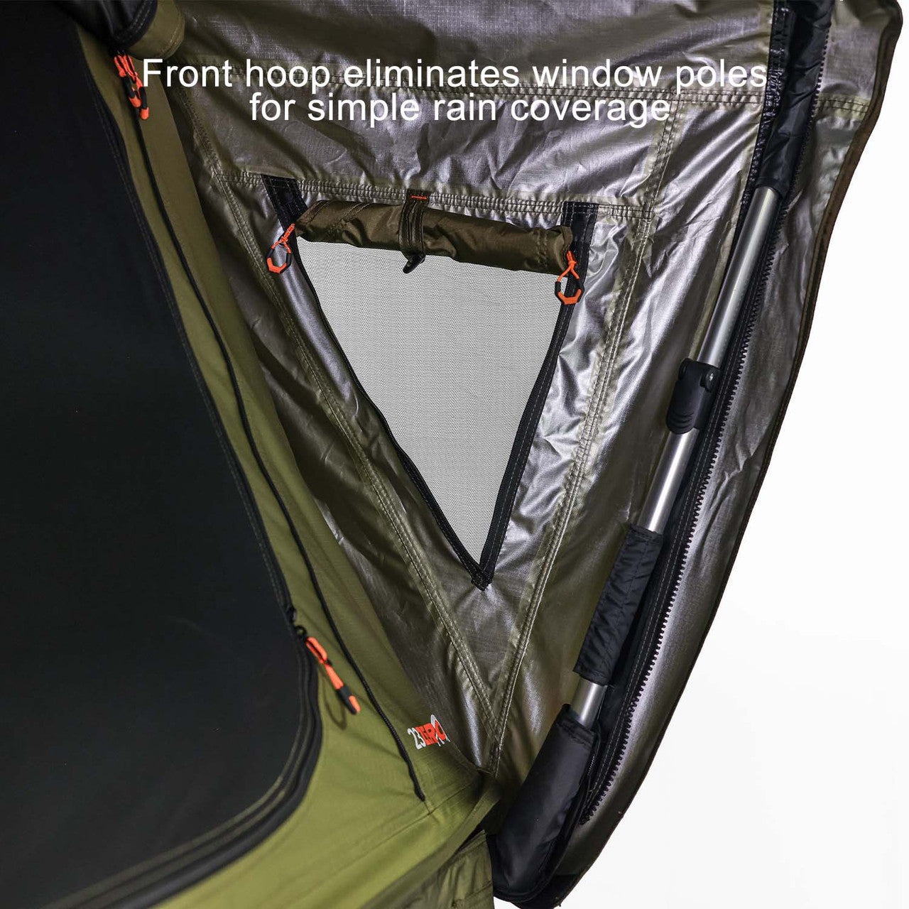 23ZERO Armadillo Horizon 3 – Left-Opening Hardshell Rooftop Tent