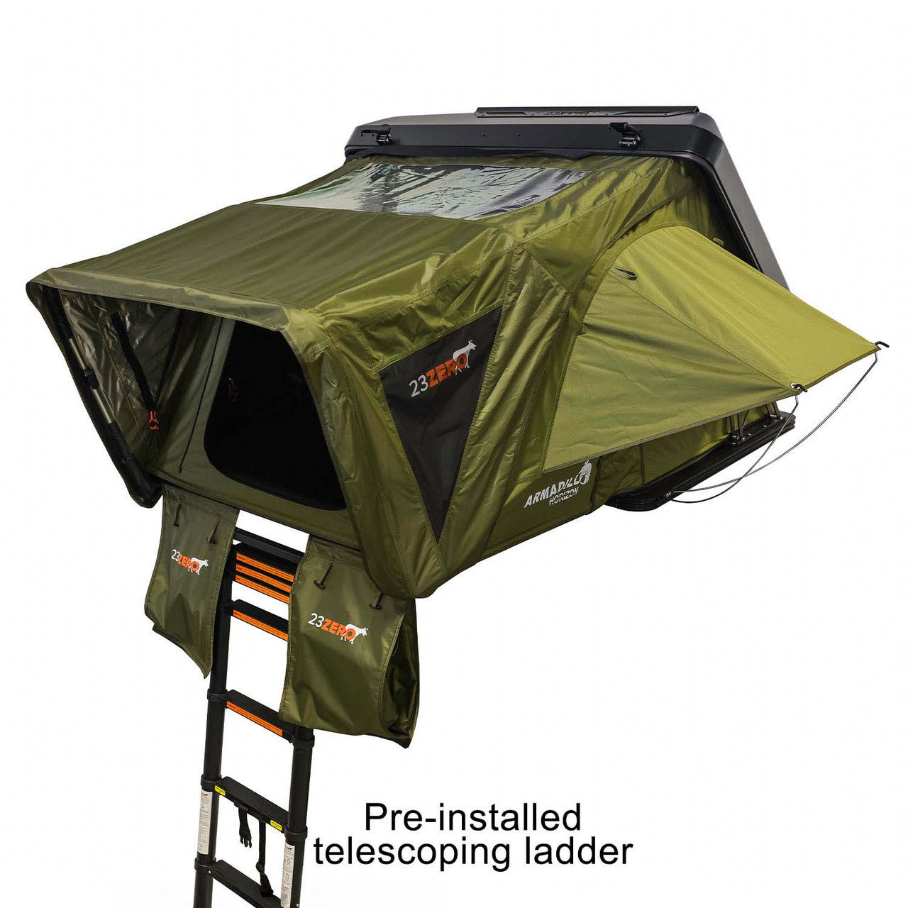 23ZERO Armadillo Horizon 3 – Left-Opening Hardshell Rooftop Tent