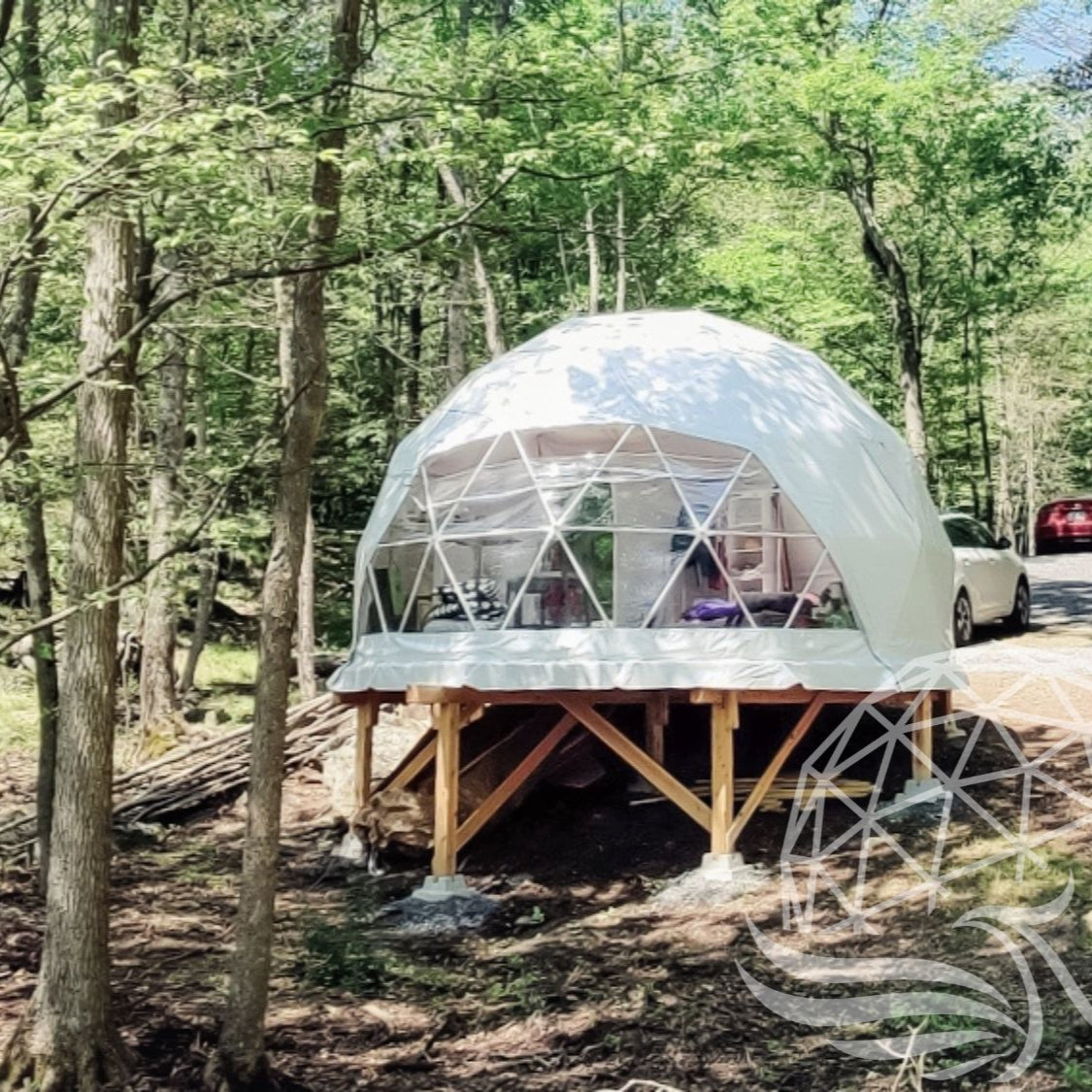 16ft / 5m / 210 sqft All Season Glamping Dome