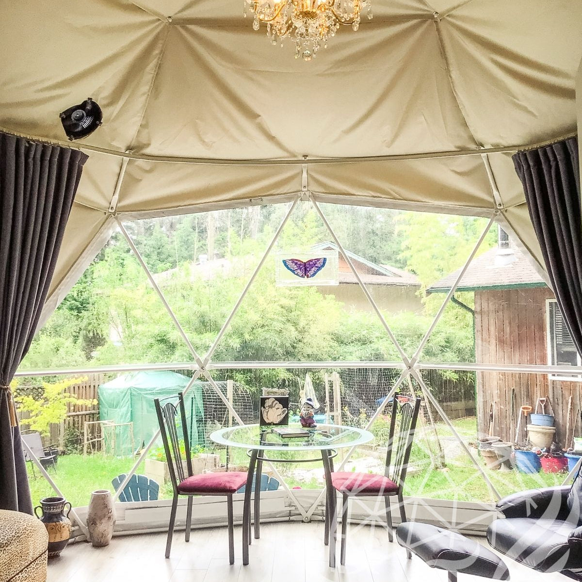 16ft / 5m / 210 sqft All Season Glamping Dome
