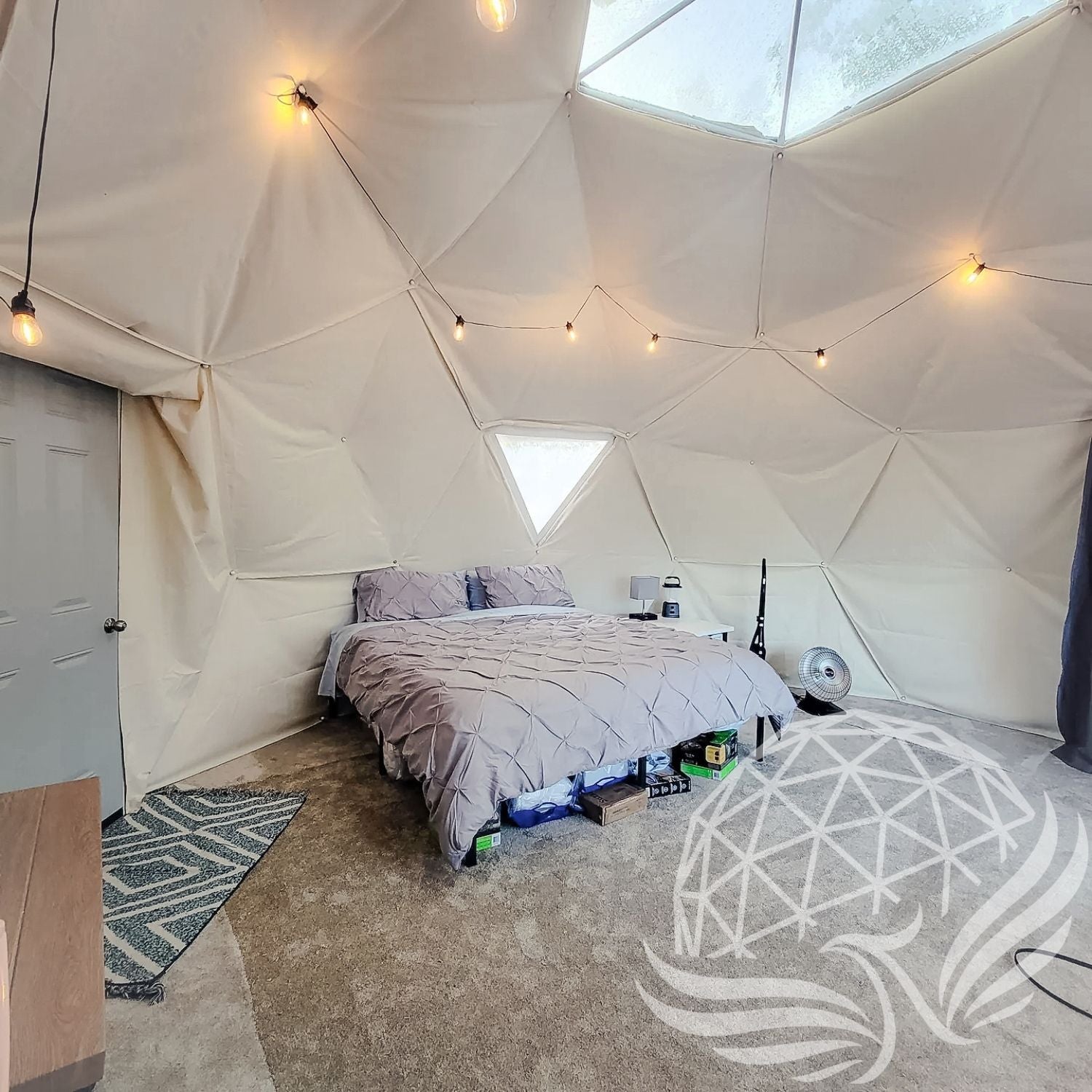 16ft / 5m / 210 sqft All Season Glamping Dome