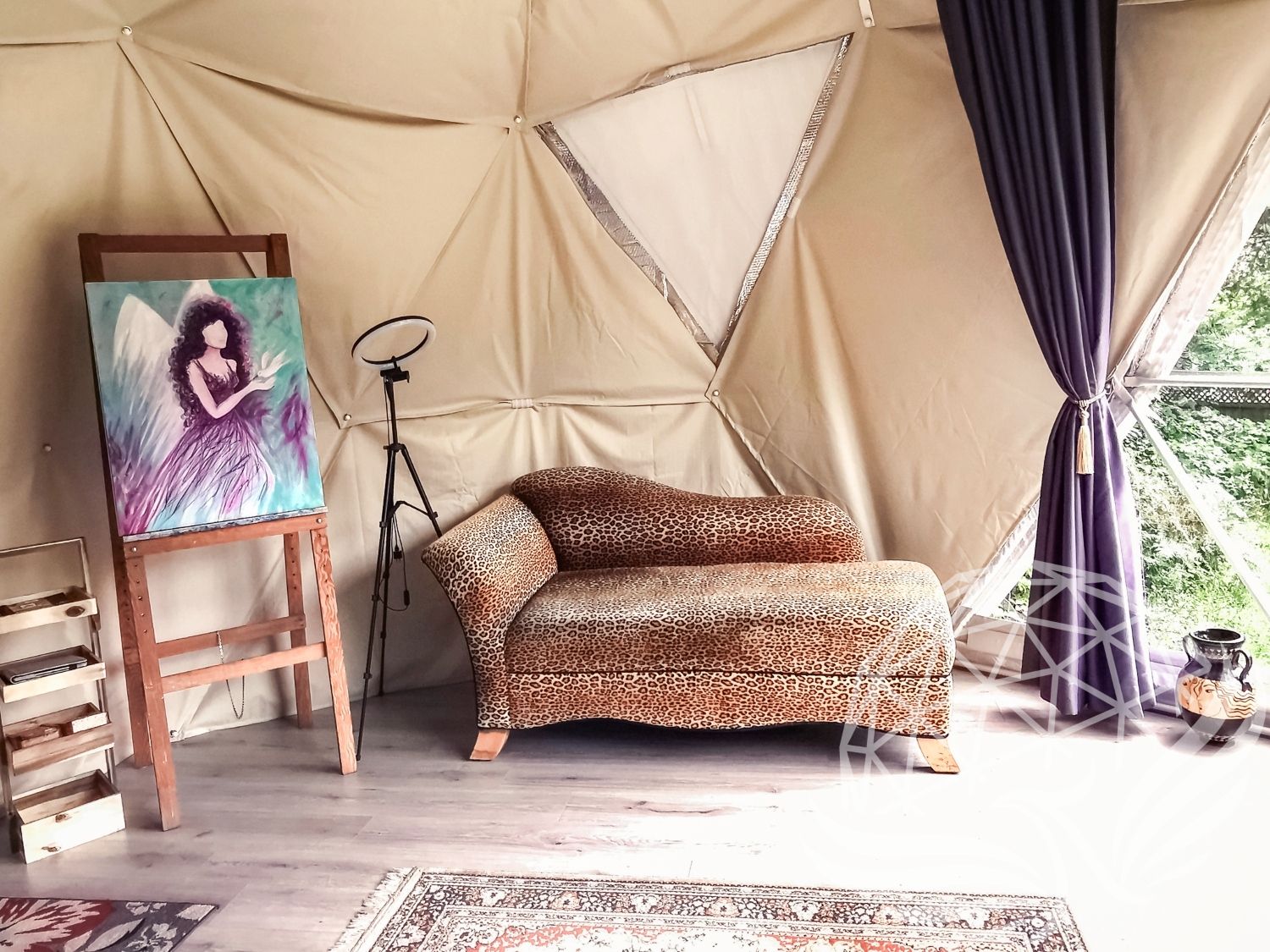 16ft / 5m / 210 sqft All Season Glamping Dome