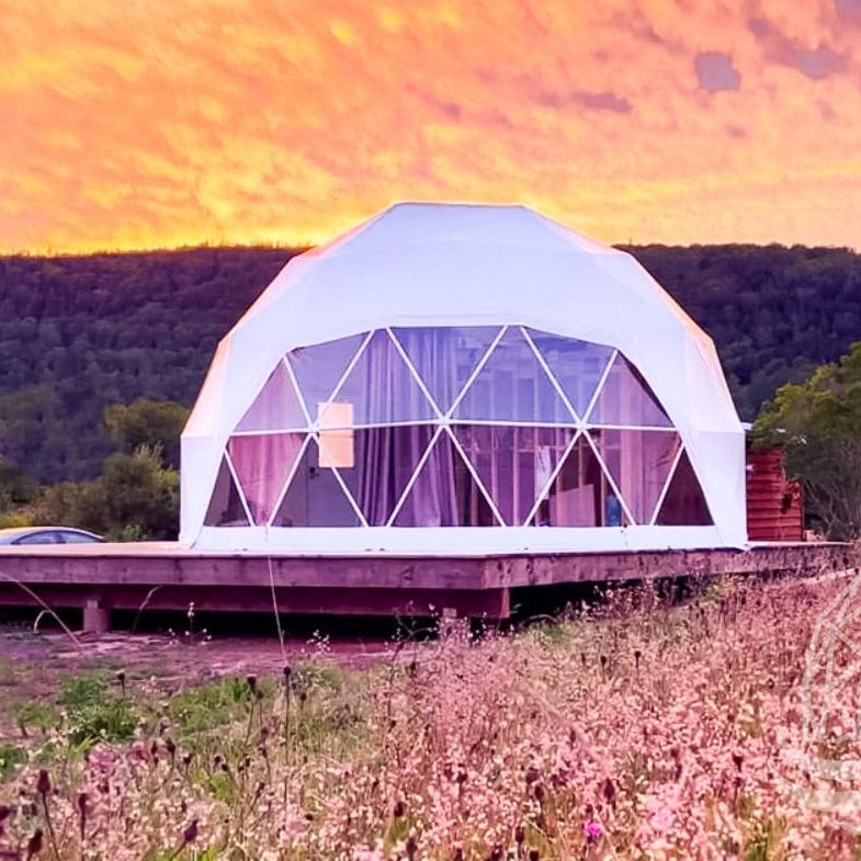 23 ft / 7m / 400 sqft All Season Glamping Dome