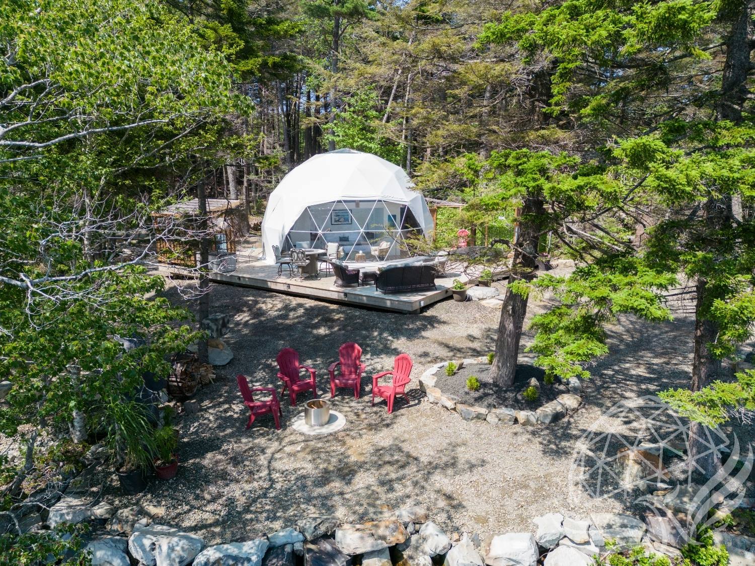 26ft / 8m / 520 sqft All Season Glamping Dome