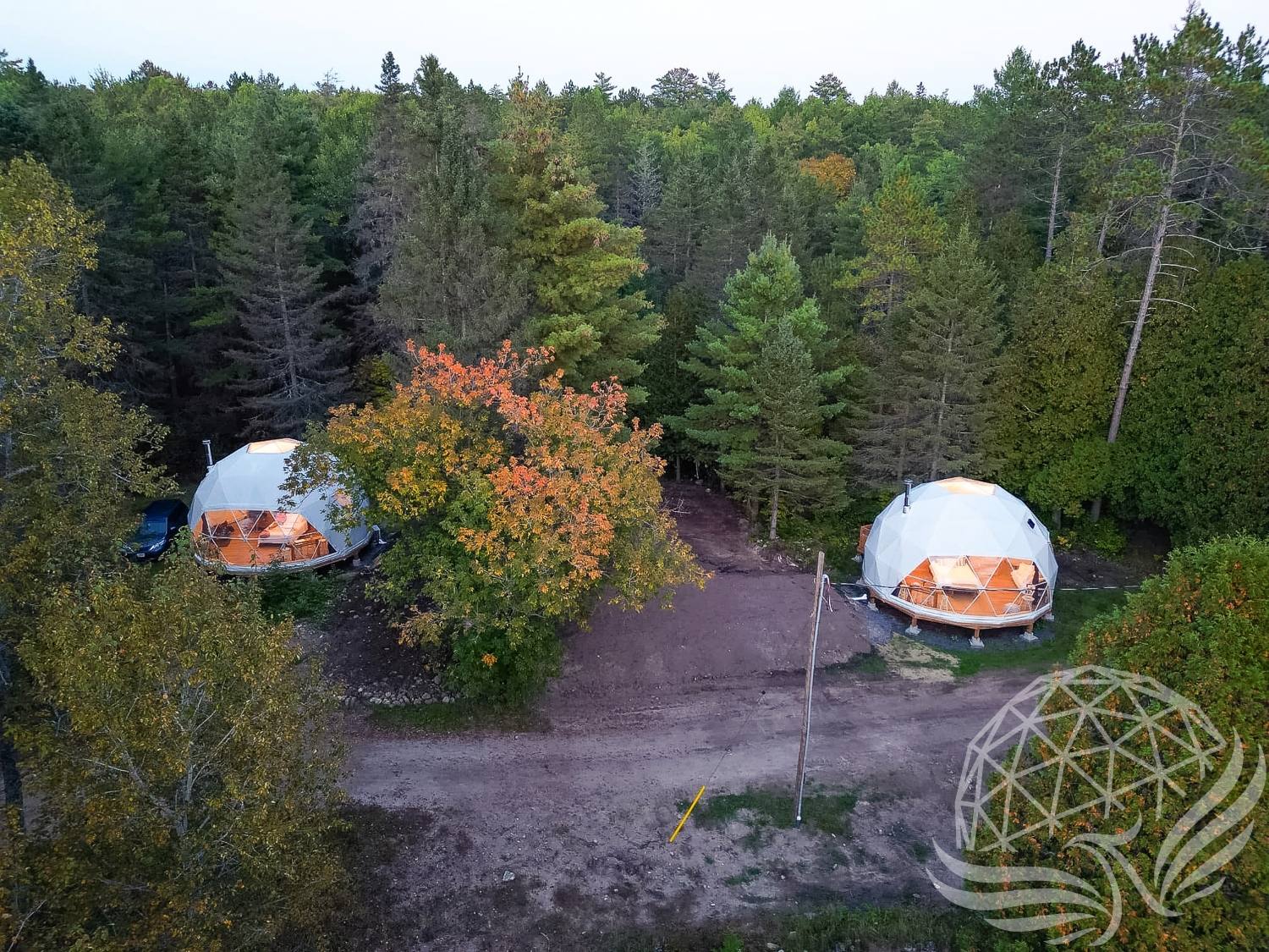 26ft / 8m / 520 sqft All Season Glamping Dome