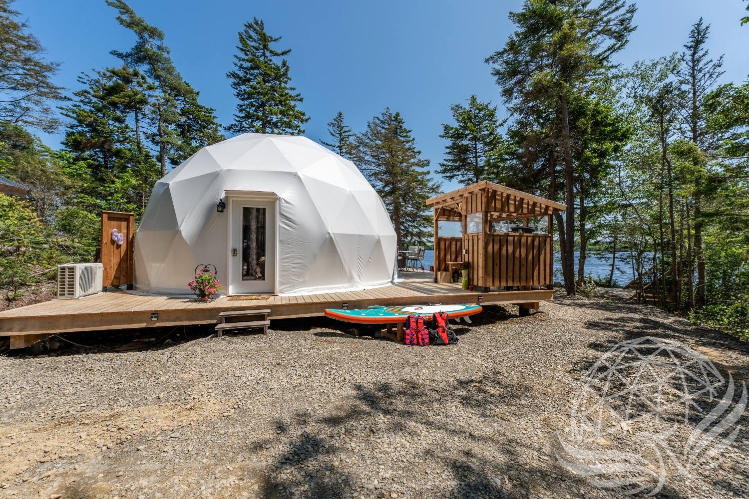 26ft / 8m / 520 sqft All Season Glamping Dome