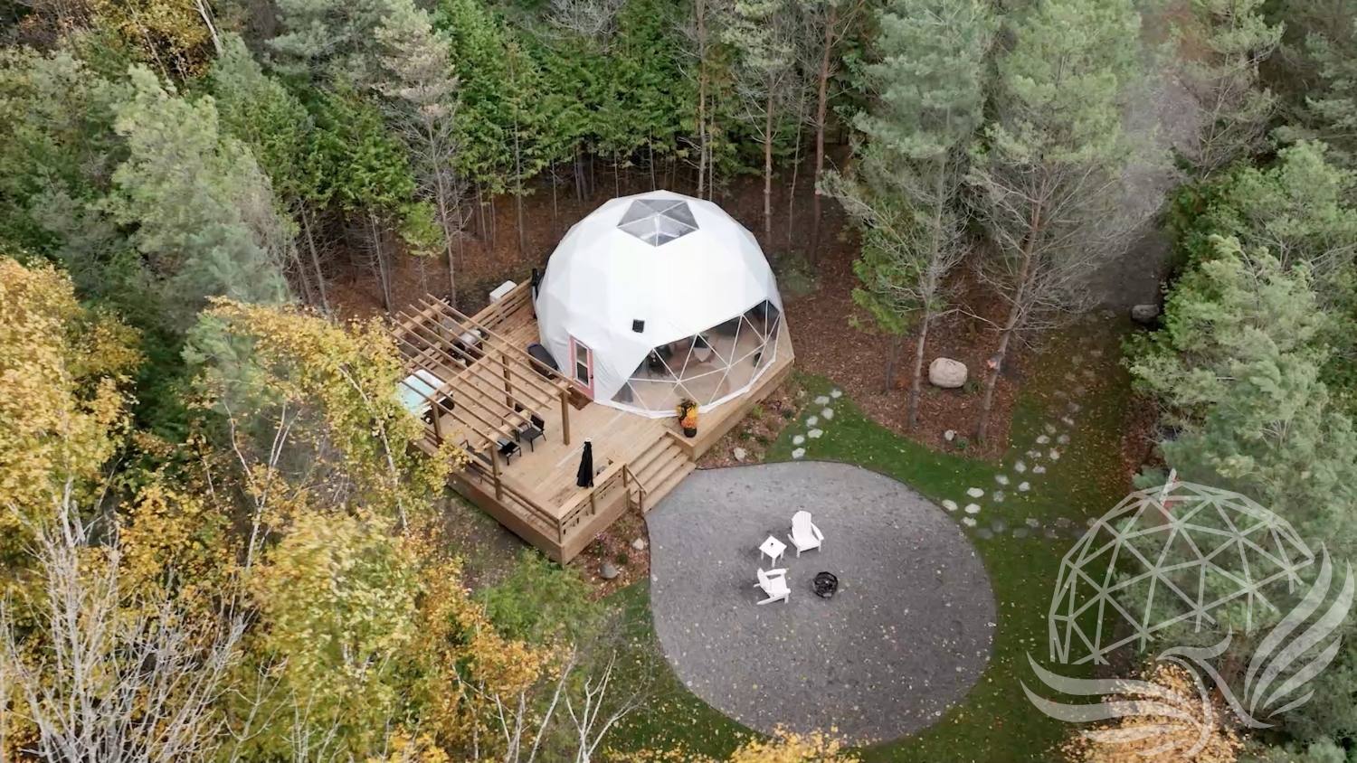 26ft / 8m / 520 sqft All Season Glamping Dome