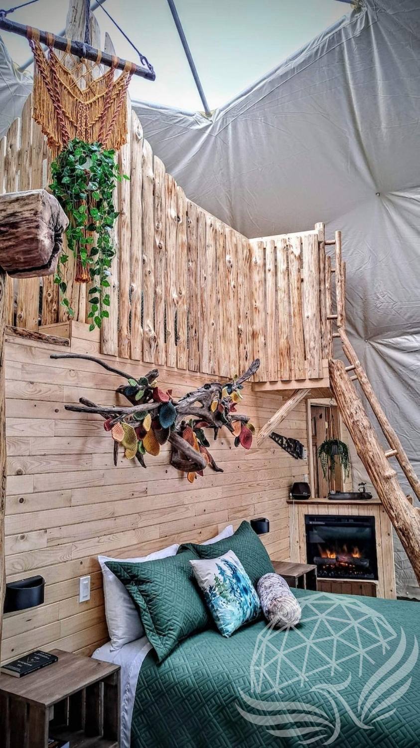 26ft / 8m / 520 sqft All Season Glamping Dome