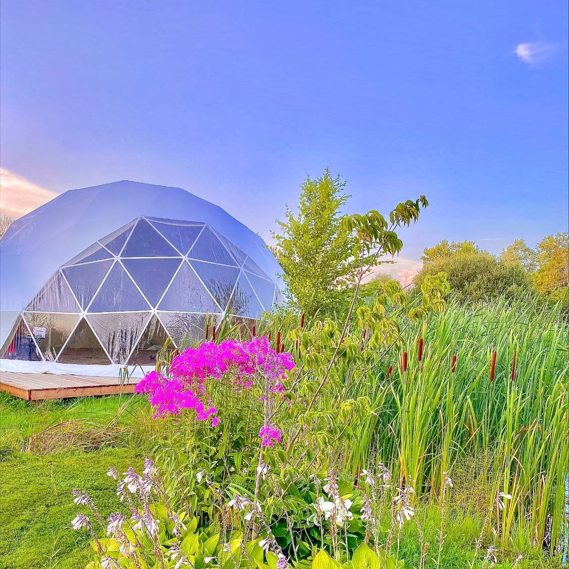 30ft / 9m / 690 sqft All Season Glamping Dome