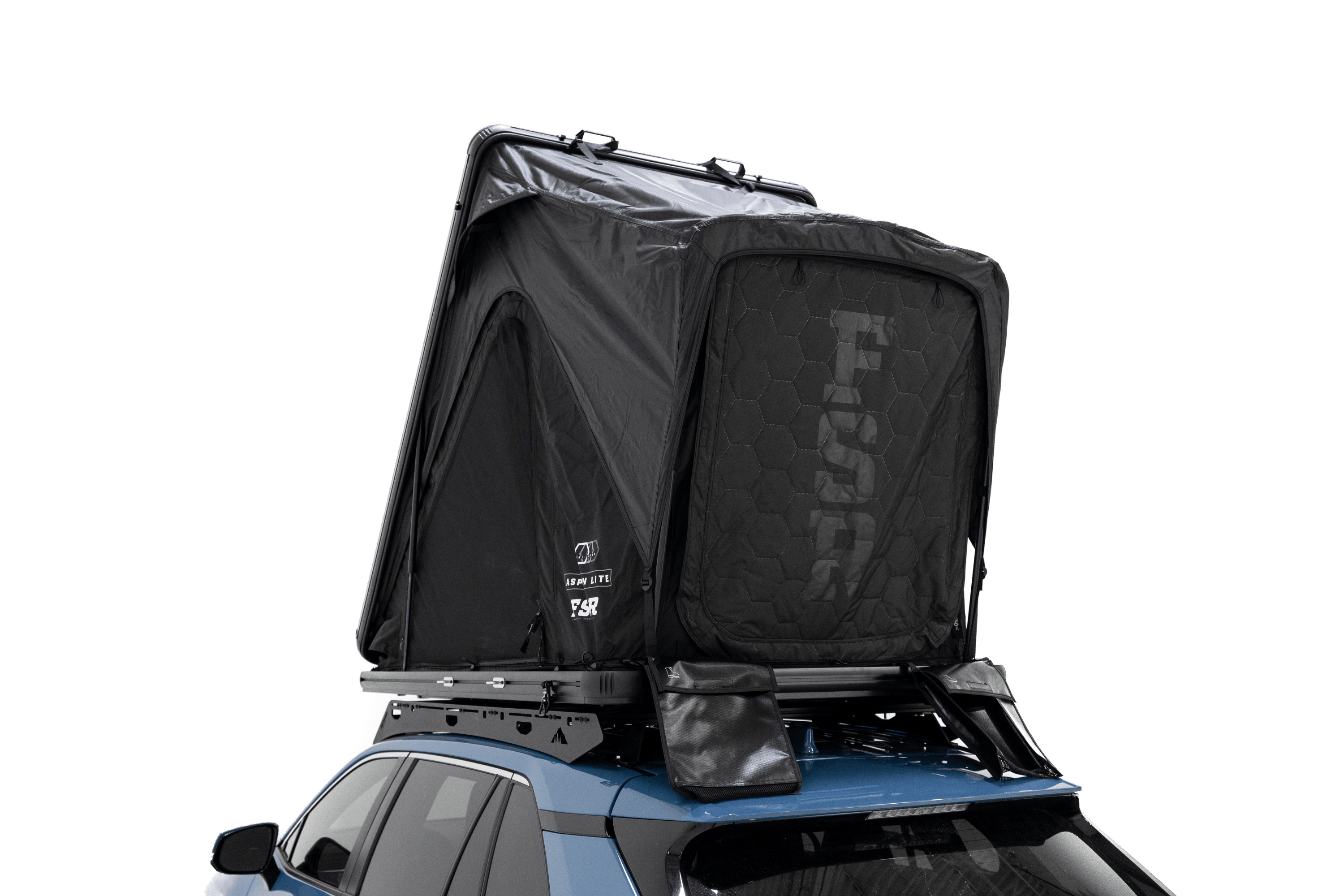 Aspen Lite Standard – Lightweight Hard Shell Rooftop Tent (Sleeps 1–2, Ideal for Campers Under 6′ Tall)