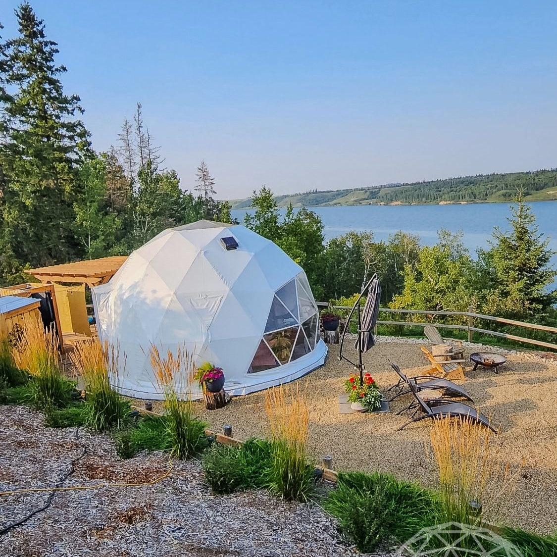 20ft / 6m / 290sqft All Season Glamping Dome