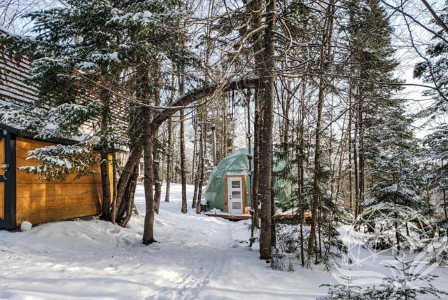 23 ft / 7m / 400 sqft All Season Glamping Dome