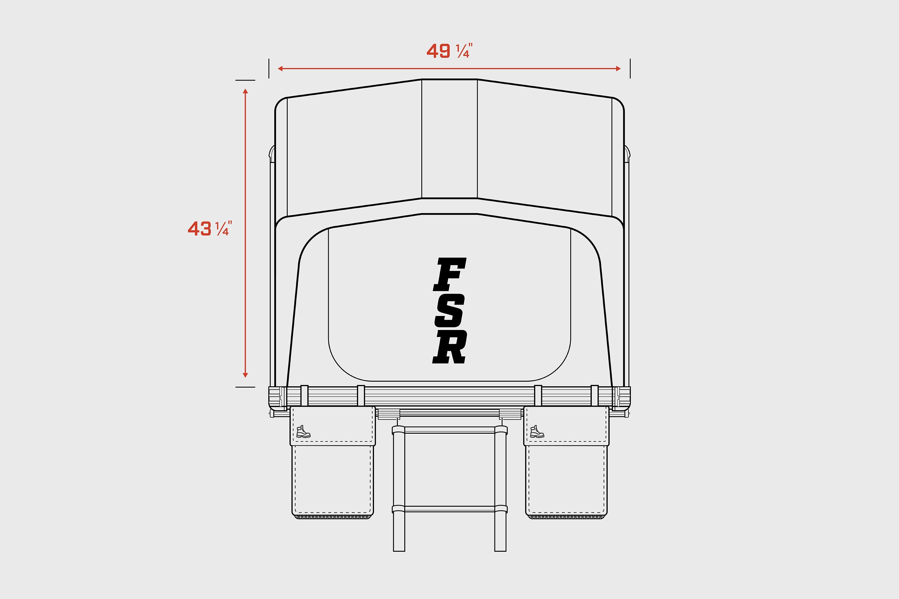 Nova - Hybrid Foldout Rooftop Tent (Sleeps 2)