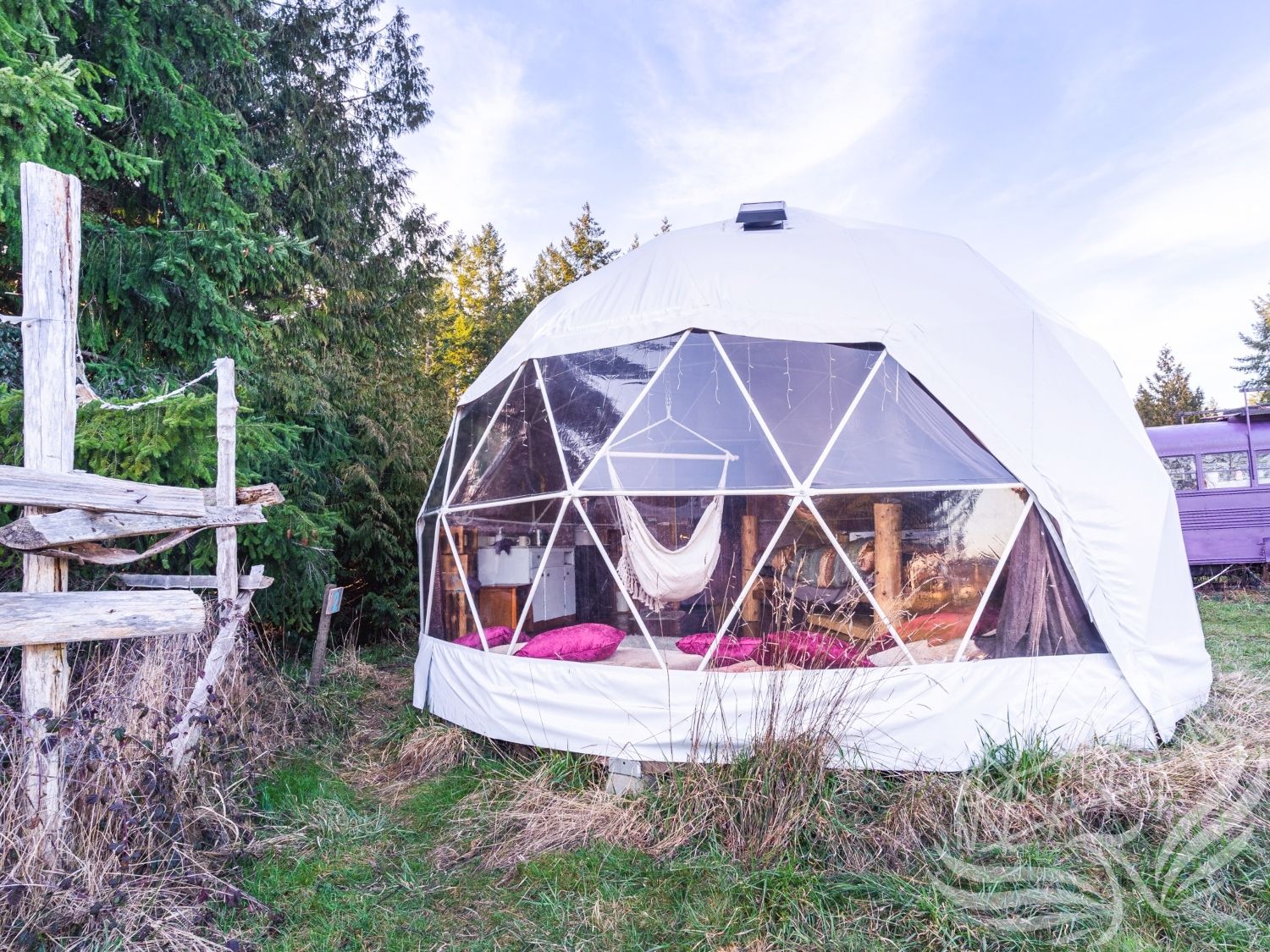 20ft / 6m / 290sqft All Season Glamping Dome