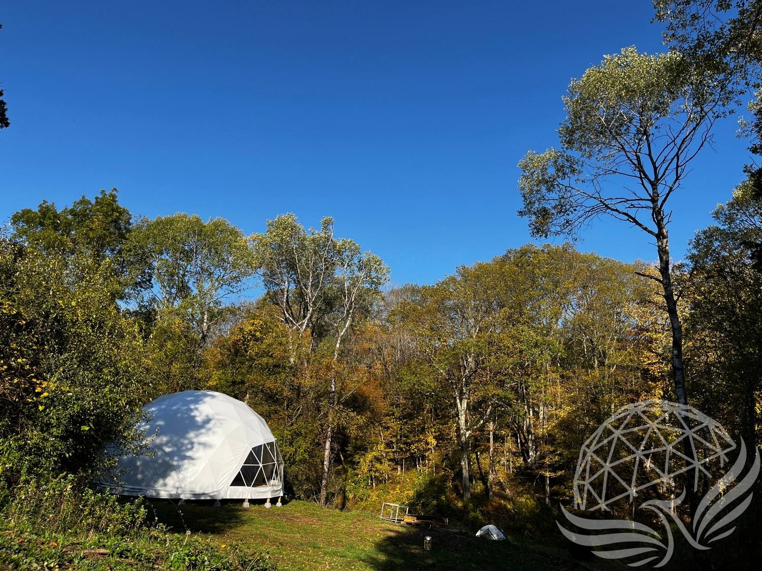 30ft / 9m / 690 sqft All Season Glamping Dome