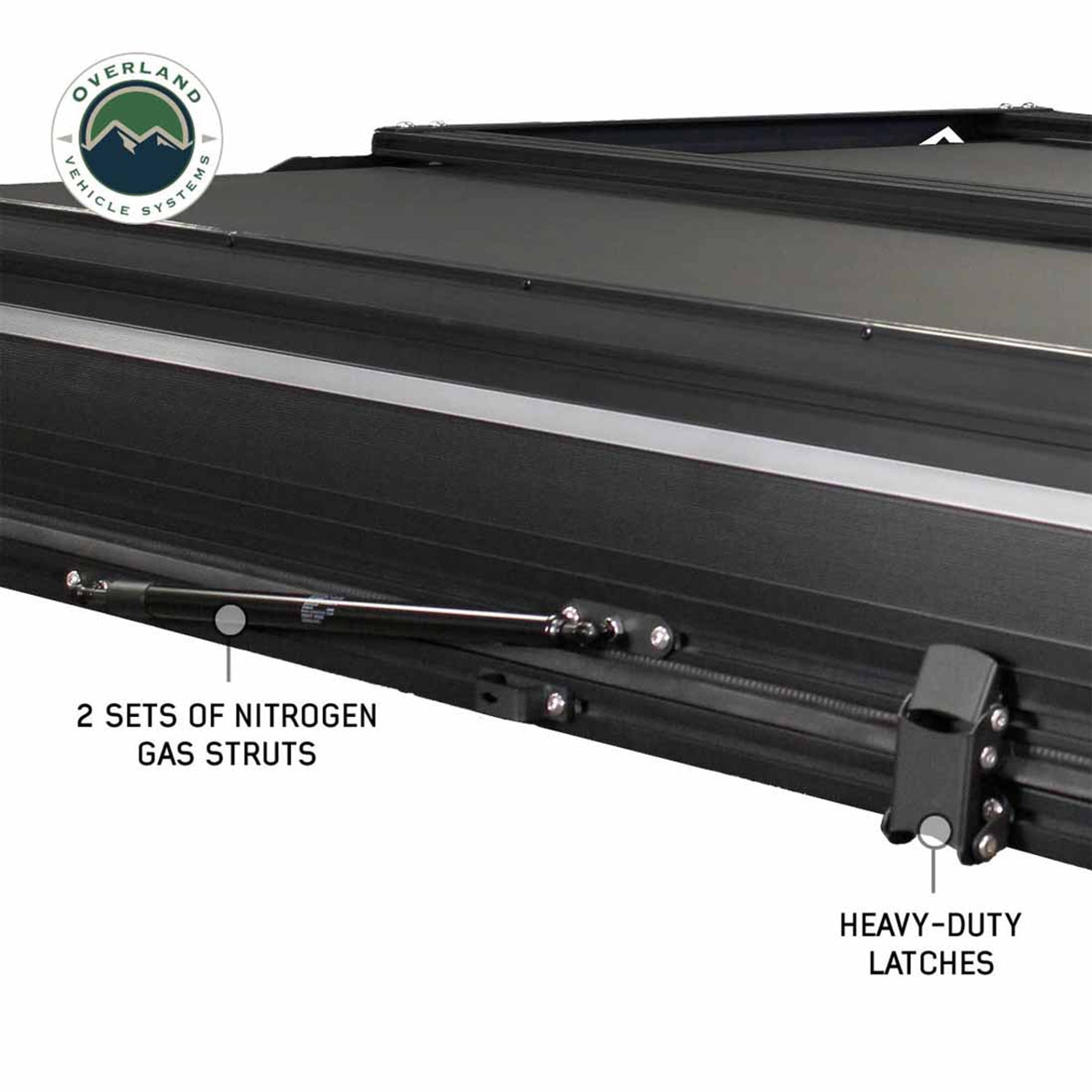 XD Everest IV - 4 Person Cantilever Aluminum Hard Shell Rooftop Tent