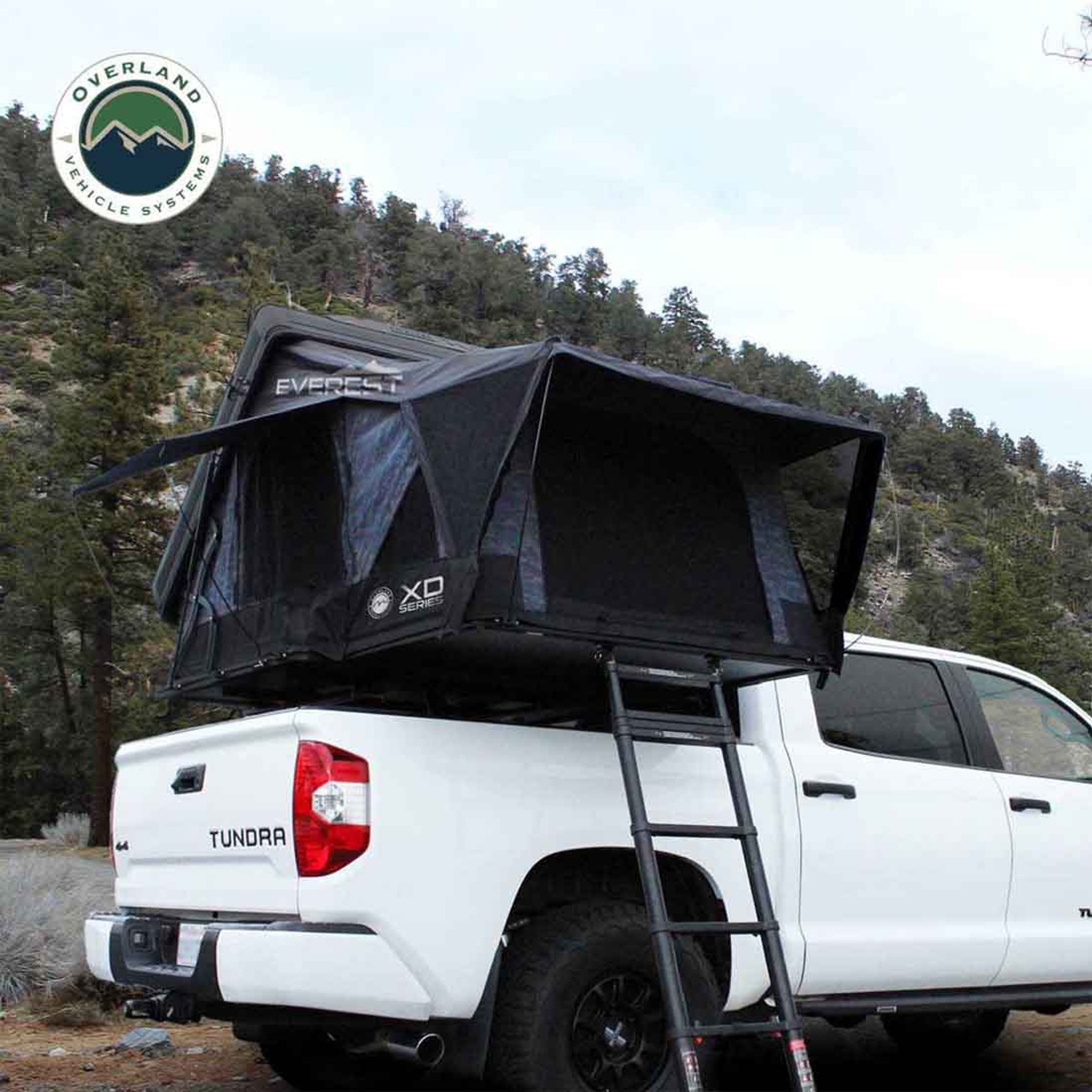 XD Everest IV - 4 Person Cantilever Aluminum Hard Shell Rooftop Tent
