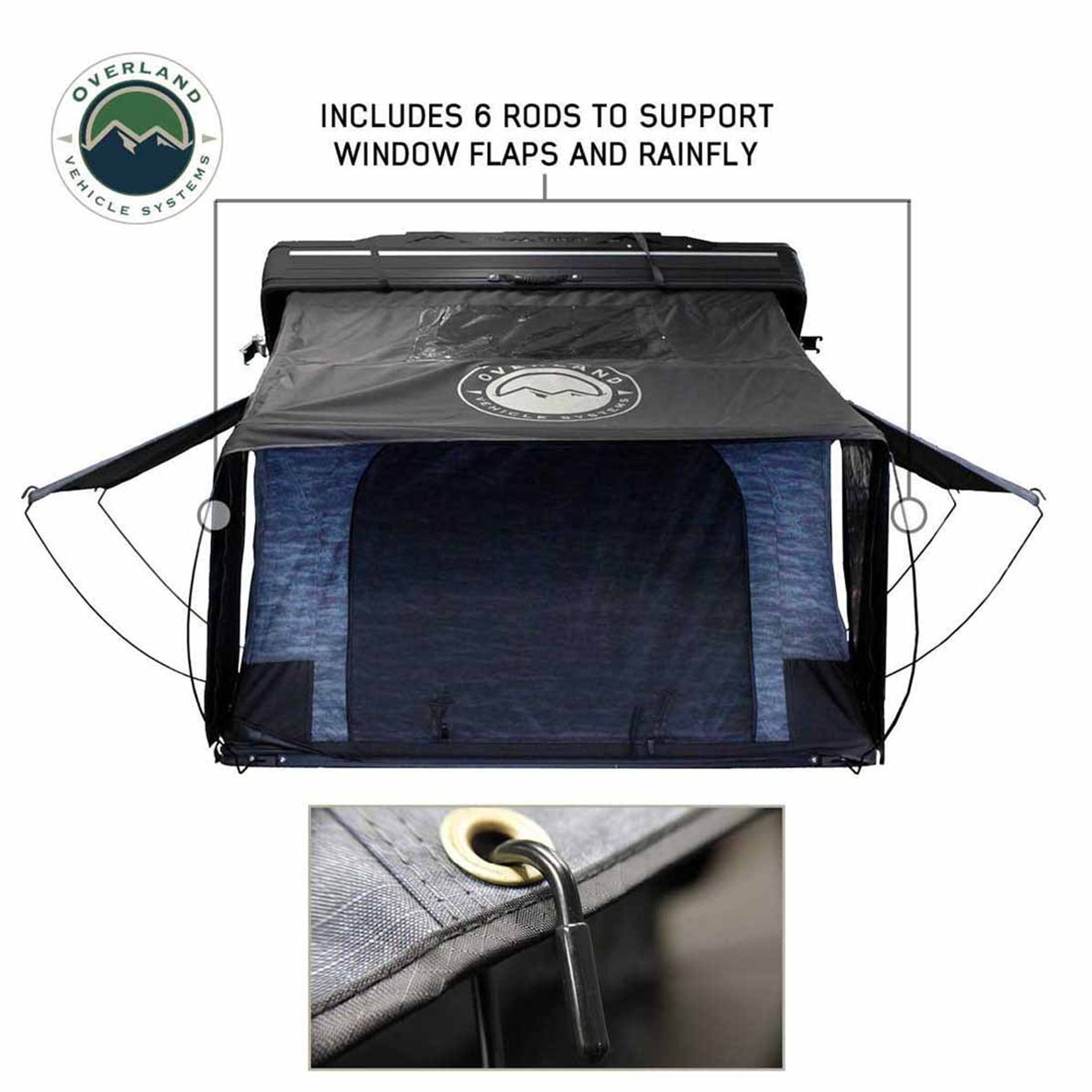 XD Everest II - 2 Person Cantilever Aluminum Hard Shell Rooftop Tent