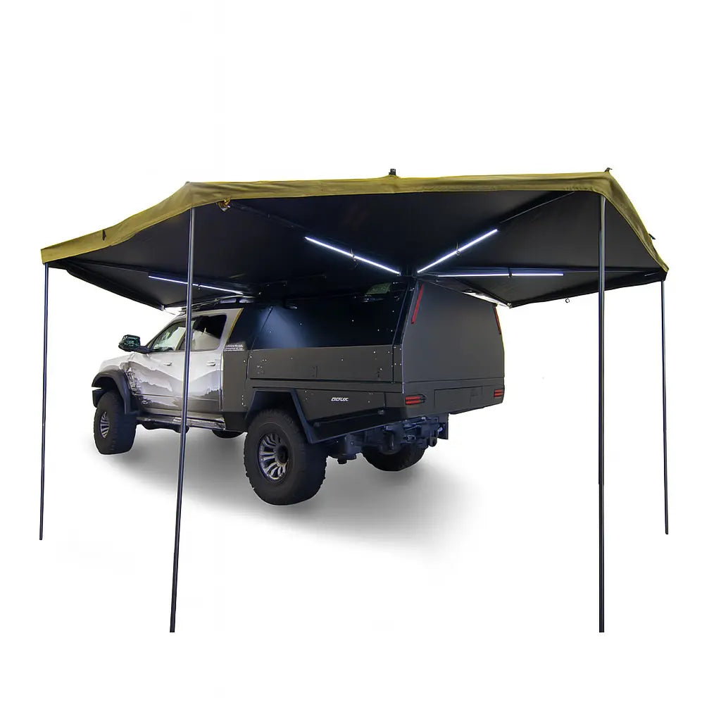 23ZERO Peregrine PRO 6 Arm 270 Degree Vehicle Awning – Left (Driver Side)