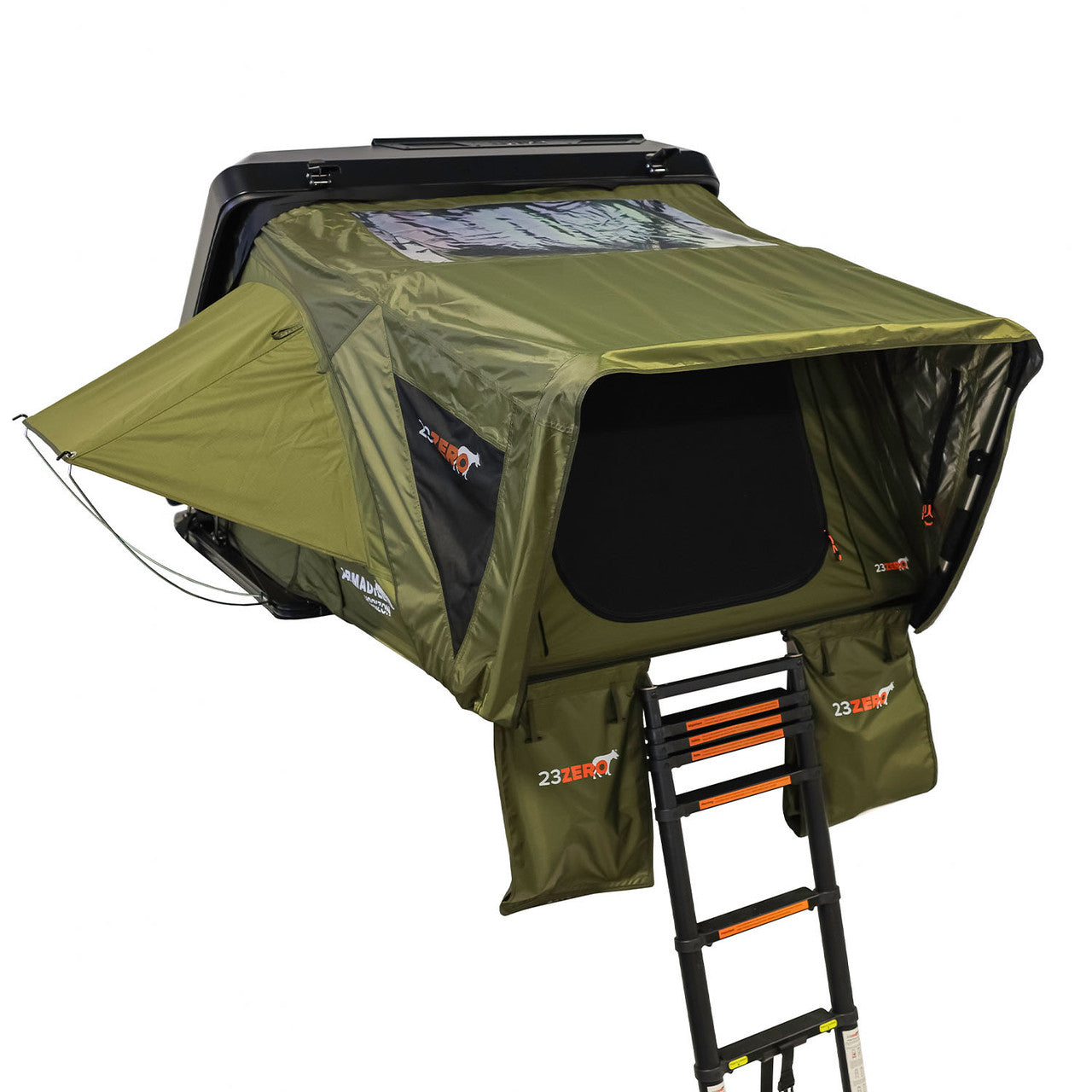 23ZERO Armadillo Horizon 2 – Left-Side Opening Hardshell Rooftop Tent