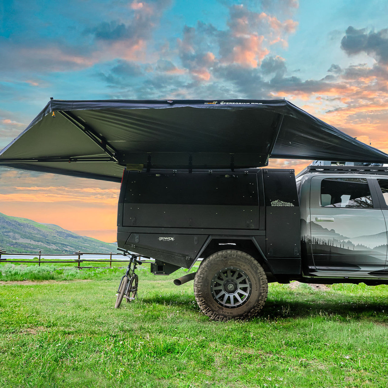 23ZERO Peregrine PRO 5 Arm 270 Degree Vehicle Awning – Left (Driver Side)