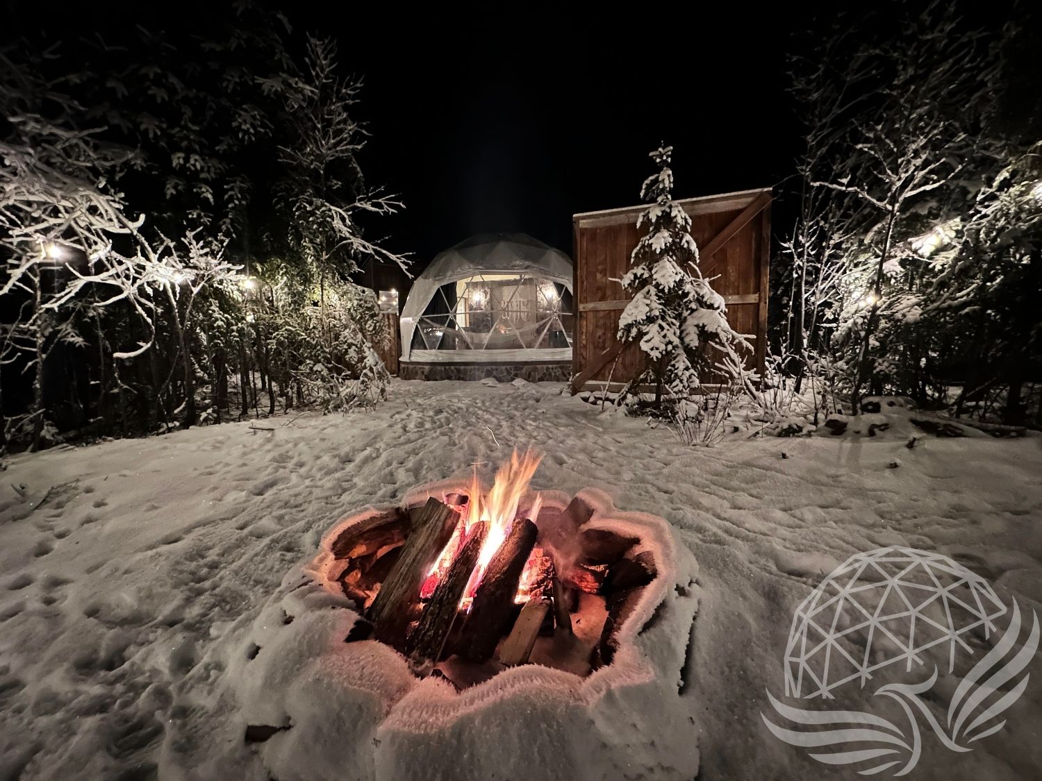 20ft / 6m / 290sqft All Season Glamping Dome