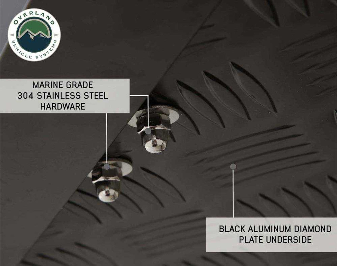 HD Bushveld IV - 4 Person Cantilever Hard Shell Rooftop Tent Grey Body & Tan Rainfly